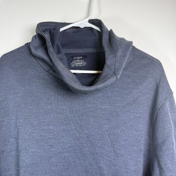 JCrew Authentic Fleece Hoodie Preppy Pullover Winter Men XL Long Sleeve Outdoor - Picture 2 of 13
